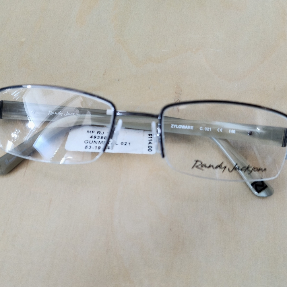 Randy Jackson mf rj  1009 Eyeglass Frames 53-19-140 - Picture 15 of 16